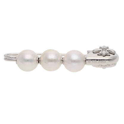 Chrome Hearts x Mikimoto CH Plus Pearl Brooch Size ONE SIZE