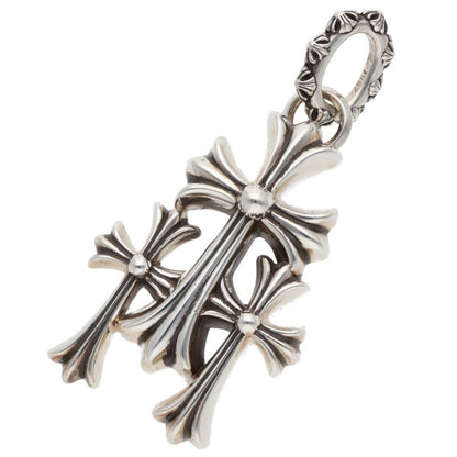 Chrome Hearts Triple CH Cross Large .925