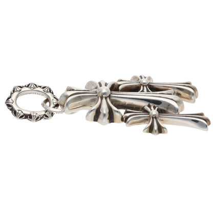 Chrome Hearts Triple CH Cross Large .925