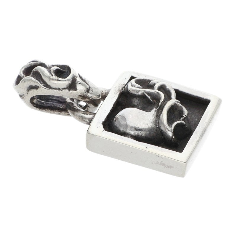 Chrome Hearts Framed Heart Charm .925 Silver Size ONE SIZE
