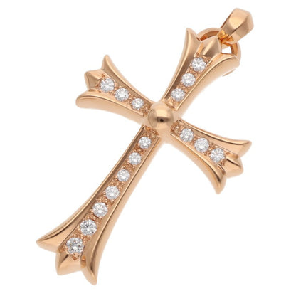 Chrome Hearts 22K Large CH Cross Gold Pendant Size ONE Multi