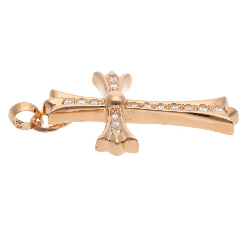 Chrome Hearts 22K Large CH Cross Gold Pendant Size ONE Multi