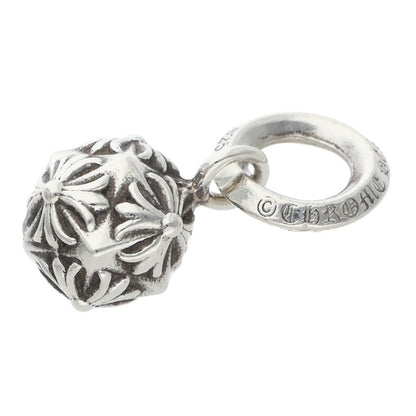 Chrome Hearts Pyramid Plus Ball Charm .925 Size ONE Silver