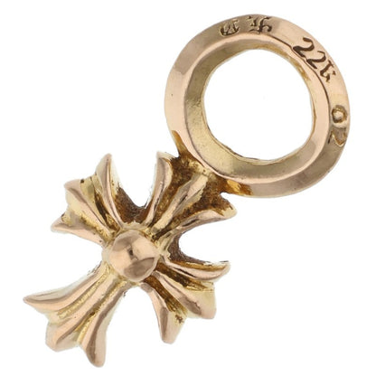 Chrome Hearts 22K CH Cross Stack Charm Yellow