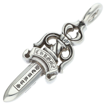 Chrome Hearts 925 Double Dagger Pendant Silver Size ONE SIZE