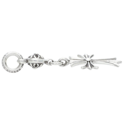 Chrome Hearts 925 1 Ball Tiny CH Cross Charm Size ONE SIZE