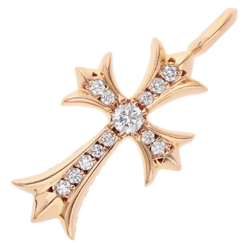 Chrome Hearts 22K Tiny Fat Cross Pave Diamond Size ONE SIZE