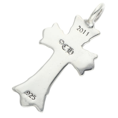 Chrome Hearts 925 Double CH Cross Pendant