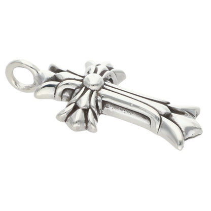 Chrome Hearts 925 Double CH Cross Pendant