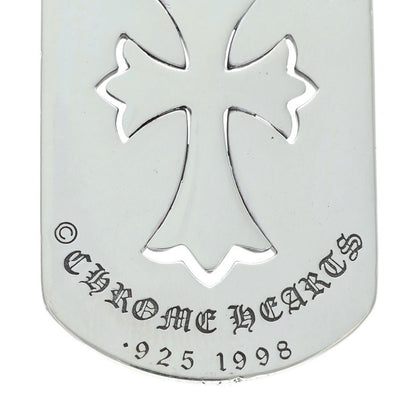 Chrome Hearts 925 Cutout Tiny Cross Large Dog