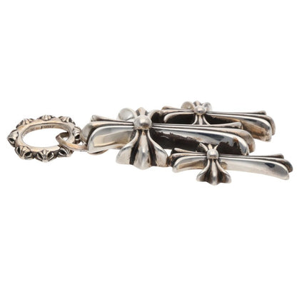 Chrome Hearts 925 Triple CH Cross Large