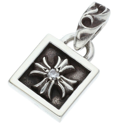 Chrome Hearts 925 Framed CH Plus 1 Diamond Size ONE SIZE