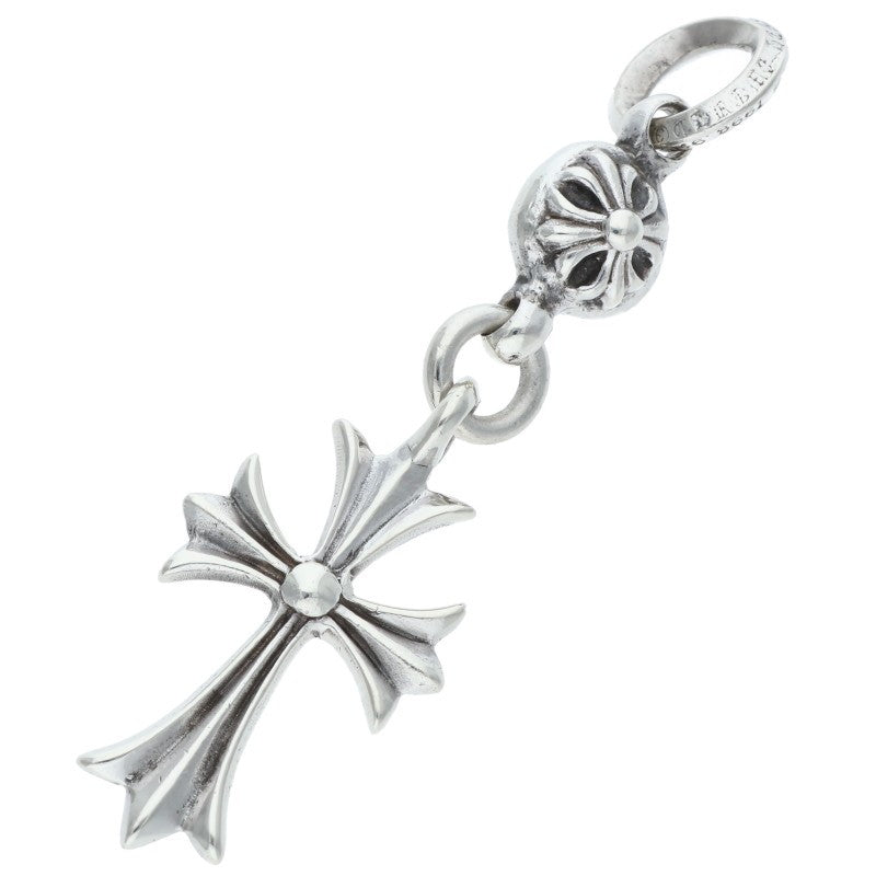 Chrome Hearts 925 1 Ball Tiny CH Cross Charm