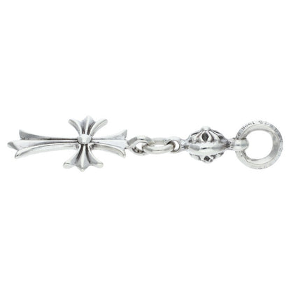 Chrome Hearts 925 1 Ball Tiny CH Cross Charm