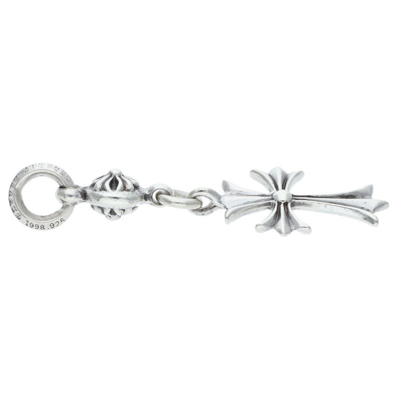 Chrome Hearts 925 1 Ball Tiny CH Cross Charm