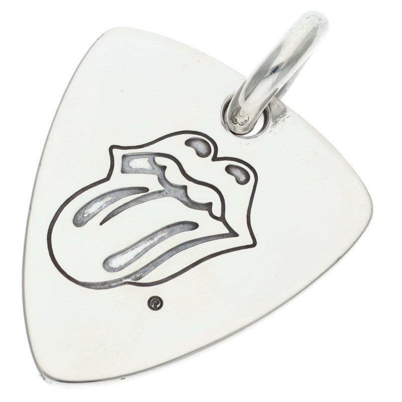 Chrome Hearts Guitar Pick Lip & Tongue Silver Size ONE SIZE