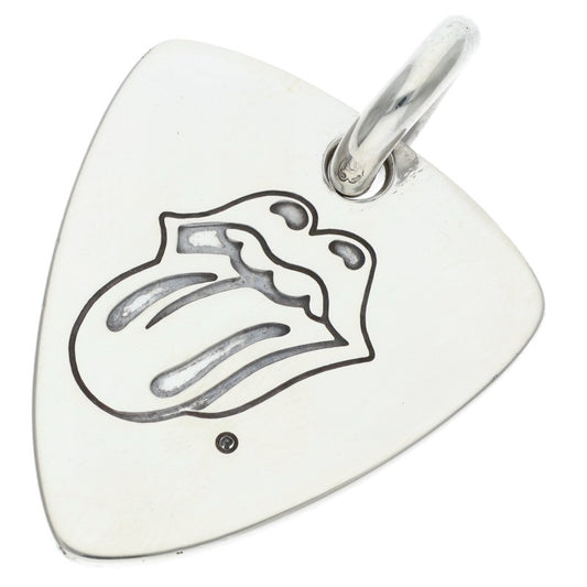 Chrome Hearts Guitar Pick Lip & Tongue Silver Size ONE SIZE