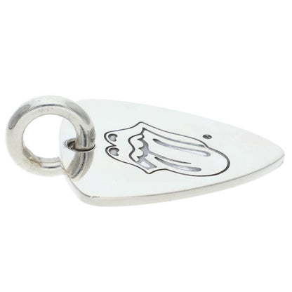Chrome Hearts Guitar Pick Lip & Tongue Silver Size ONE SIZE