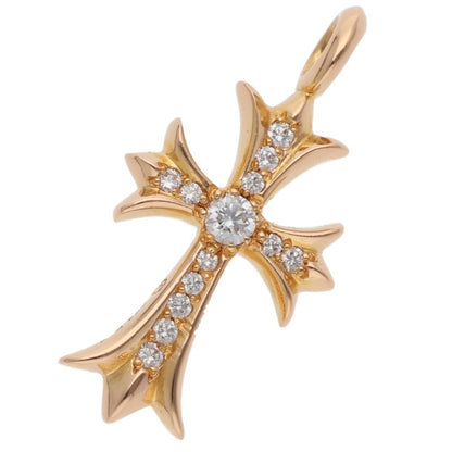 Chrome Hearts 22K Tiny Fat Cross Pave Diamond Size ONE SIZE