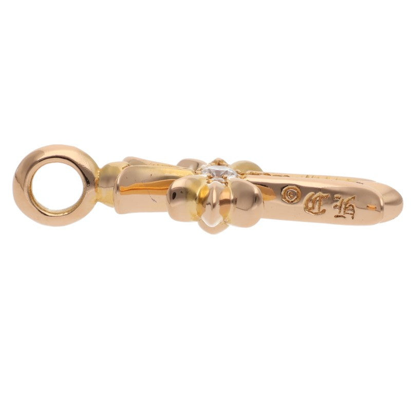 Chrome Hearts 22K Tiny Fat Cross Pave Diamond Size ONE SIZE