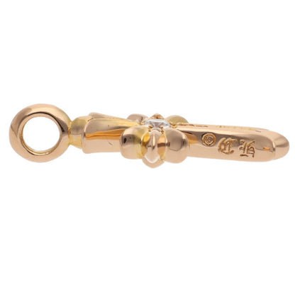 Chrome Hearts 22K Tiny Fat Cross Pave Diamond Size ONE SIZE