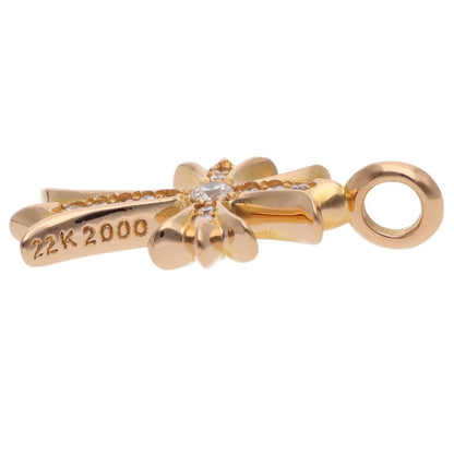 Chrome Hearts 22K Tiny Fat Cross Pave Diamond Size ONE SIZE