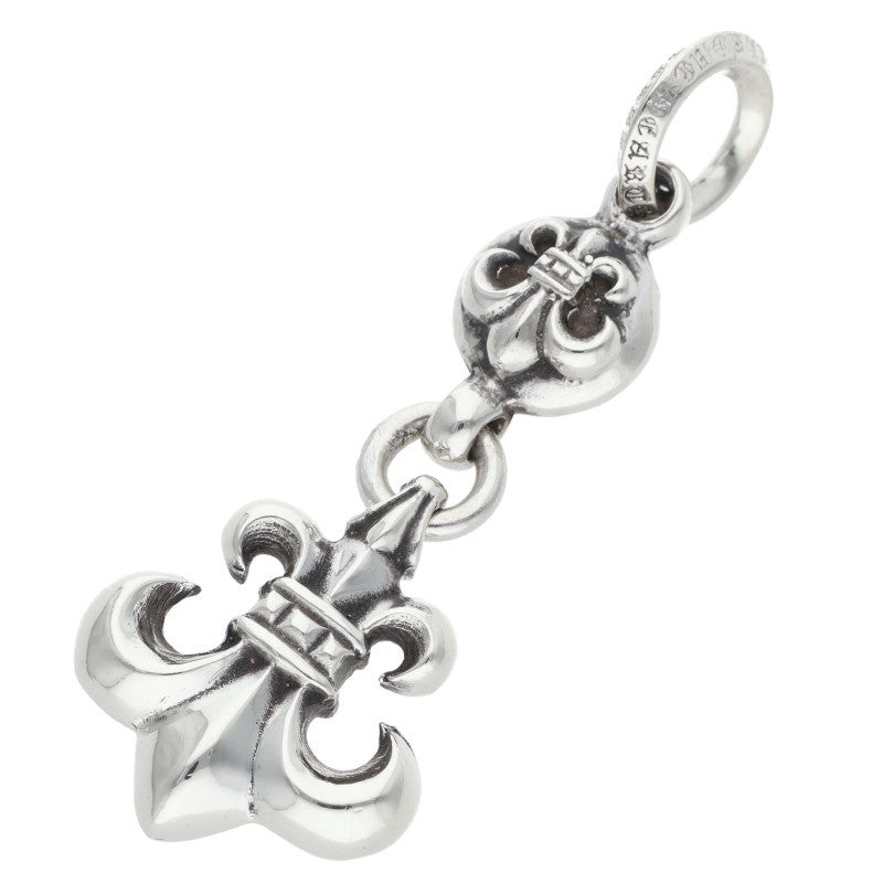 Chrome Hearts 1 Ball BS Fleur Silver Charm