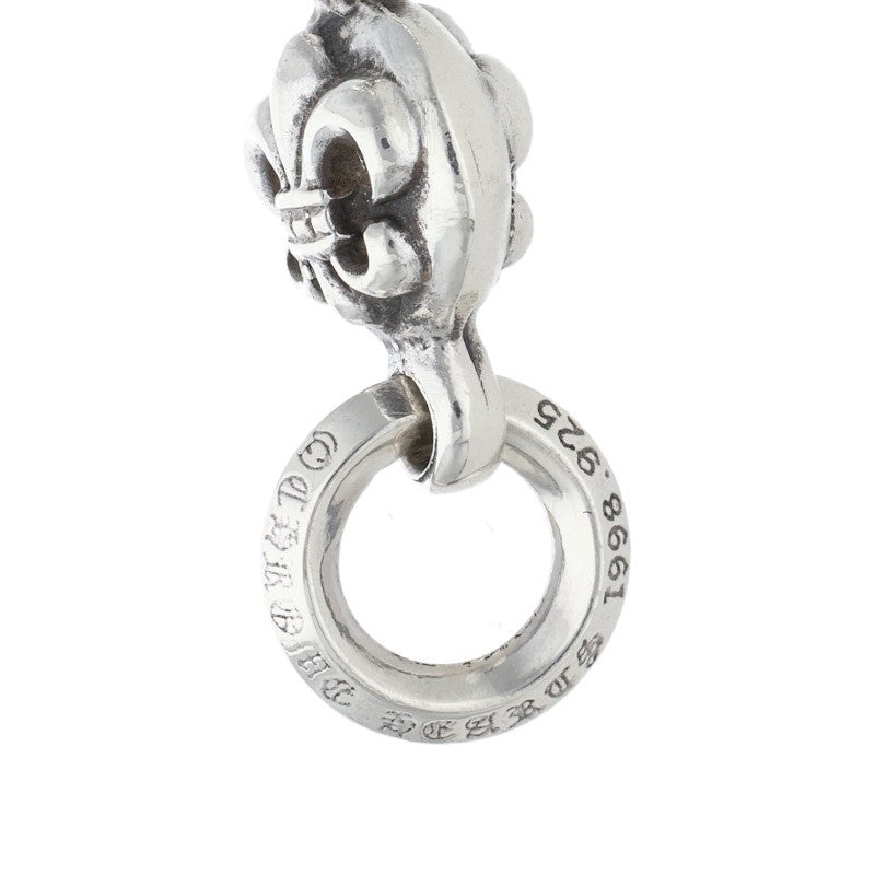 Chrome Hearts 1 Ball BS Fleur Silver Charm