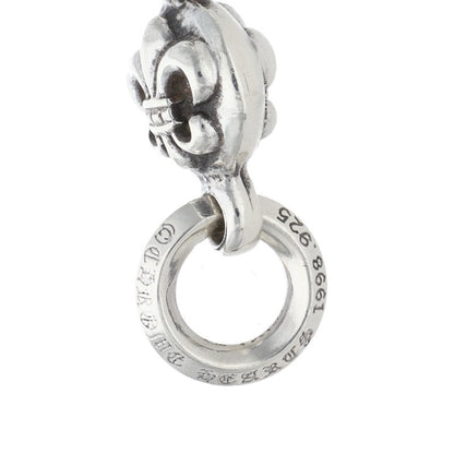 Chrome Hearts 1 Ball BS Fleur Silver Charm