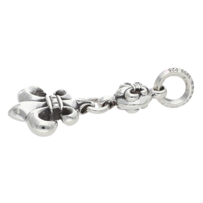 Chrome Hearts 1 Ball BS Fleur Silver Charm