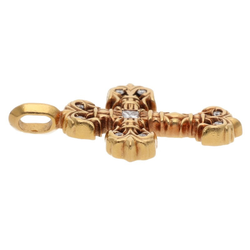 Chrome Hearts 22K Tiny Filigree PAVE Diamond Size ONE SIZE