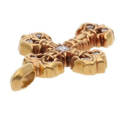Chrome Hearts 22K Tiny Filigree PAVE Diamond Size ONE SIZE