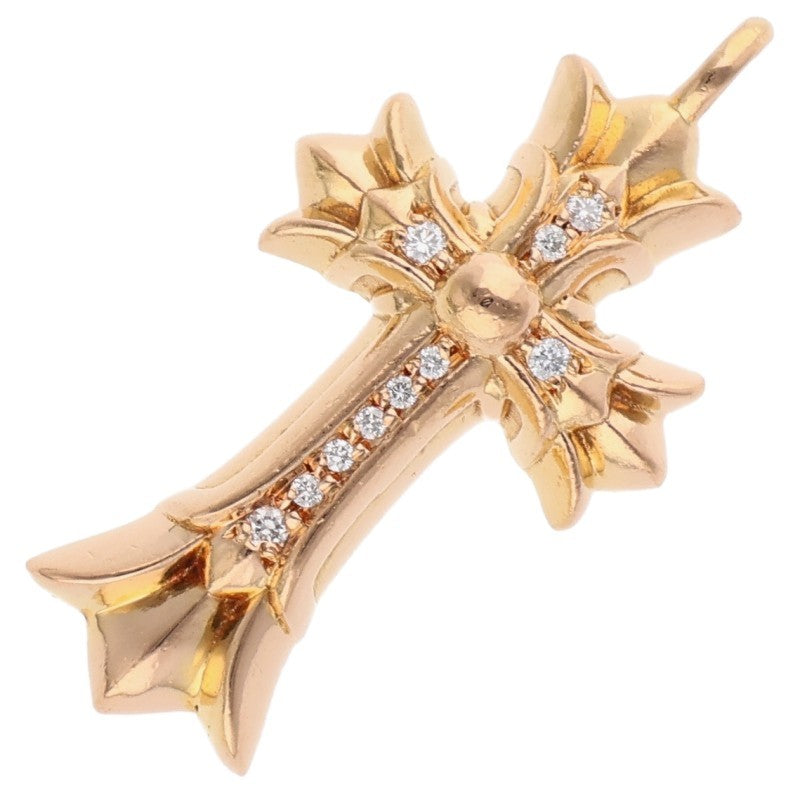 Chrome Hearts 22K DBL CH CRS P DMND Yellow