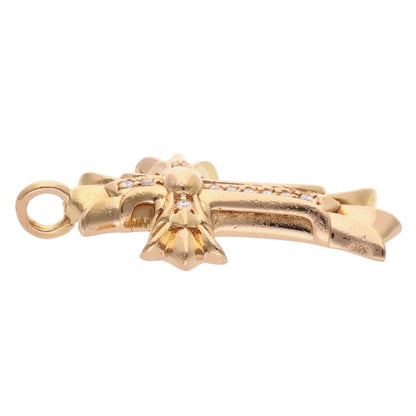 Chrome Hearts 22K DBL CH CRS P DMND Yellow
