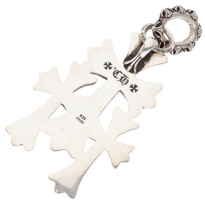 Chrome Hearts TRIPLE CROSS LG Silver Large
