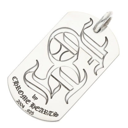 Chrome Hearts Foti Large Dog Tag Silver