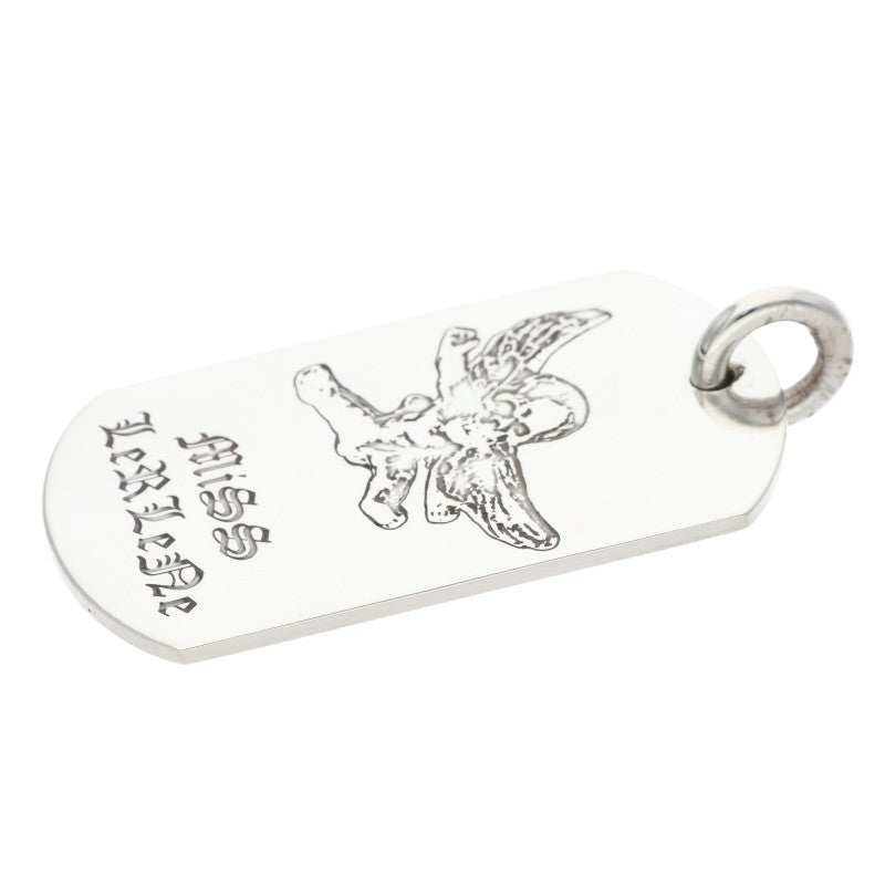 Chrome Hearts Foti Large Dog Tag Silver