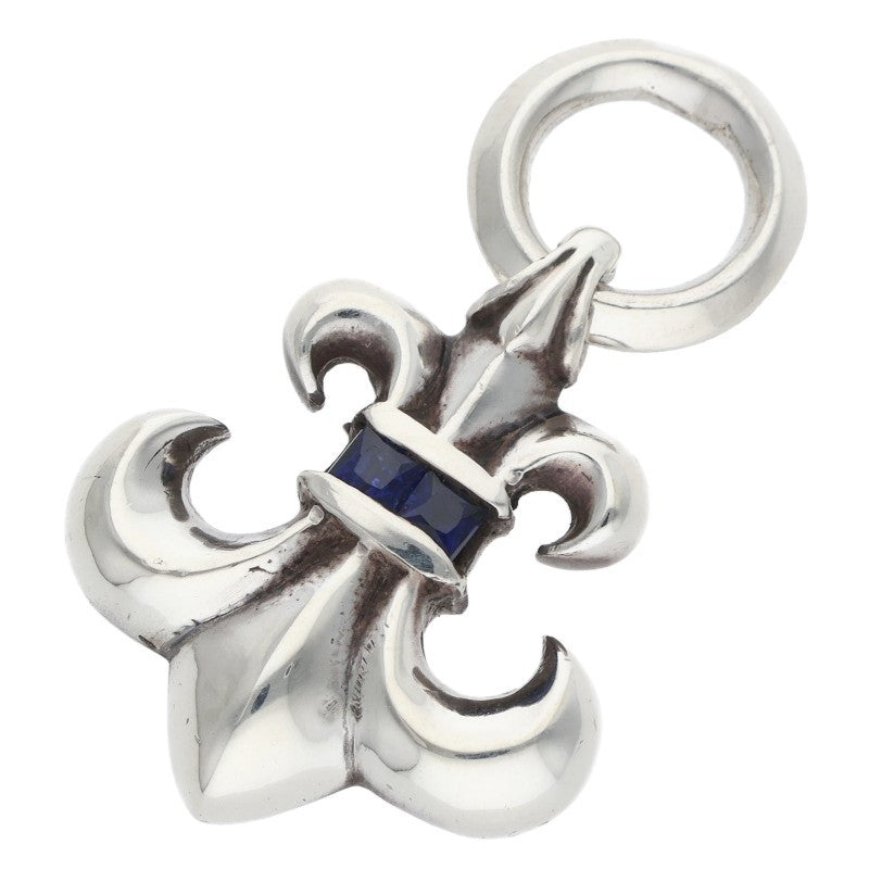 Chrome Hearts BS Fleur 2 Sapphire Charm Size ONE SIZE