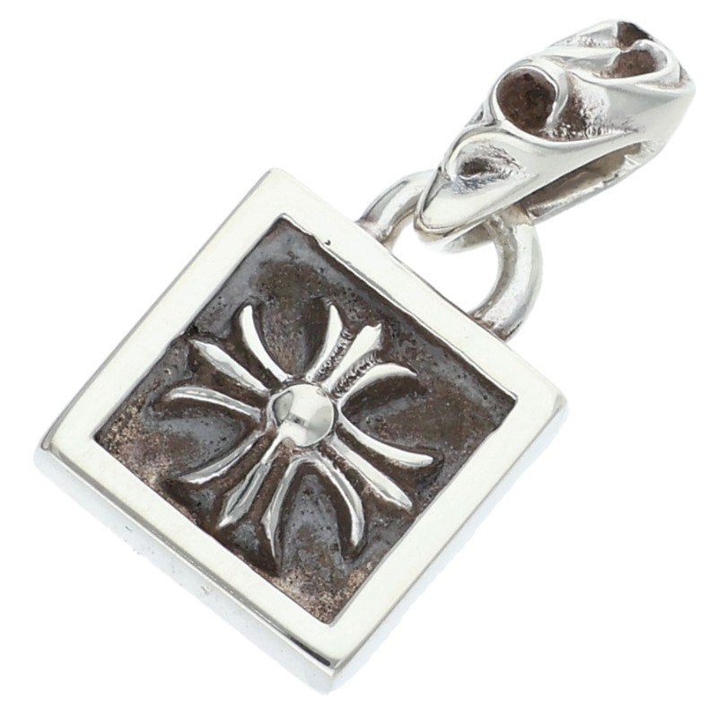 Chrome Hearts Framed CH Plus Charm Silver