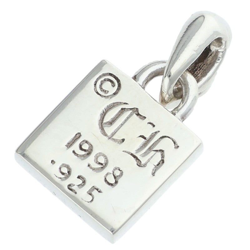 Chrome Hearts Framed CH Plus Charm Silver