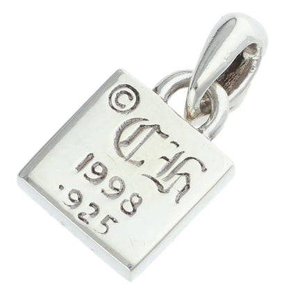 Chrome Hearts Framed CH Plus Charm Silver