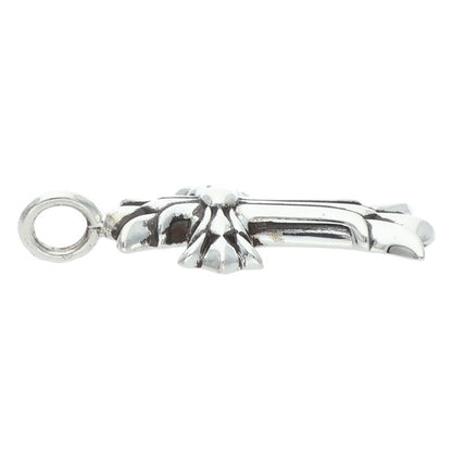 Chrome Hearts Double CH Cross Charm Silver Size ONE SIZE
