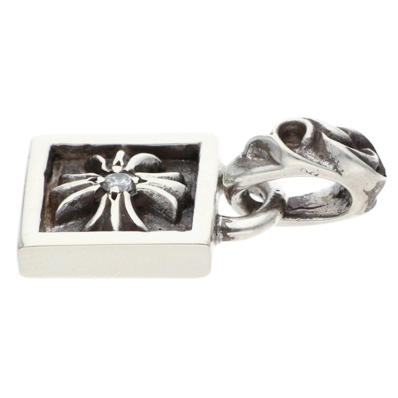 Chrome Hearts Framed CH Plus 1 Diamond Charm