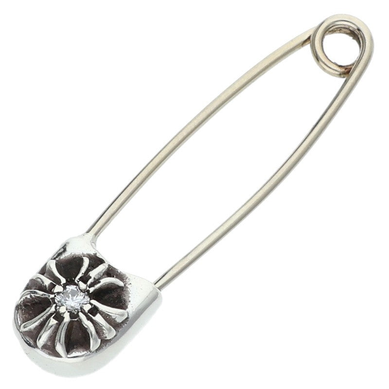 Chrome Hearts Small Safety Pin 1 Diamond Charm Size ONE SIZE