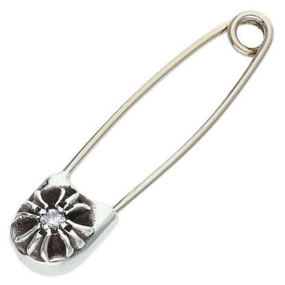Chrome Hearts Small Safety Pin 1 Diamond Charm Size ONE SIZE