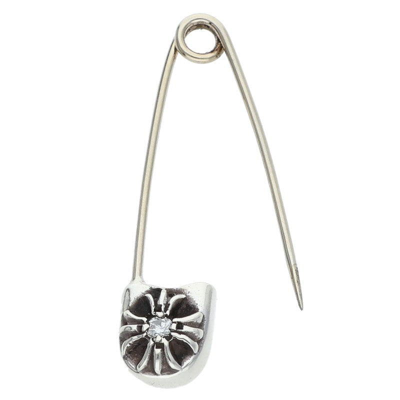 Chrome Hearts Small Safety Pin 1 Diamond Charm Size ONE SIZE