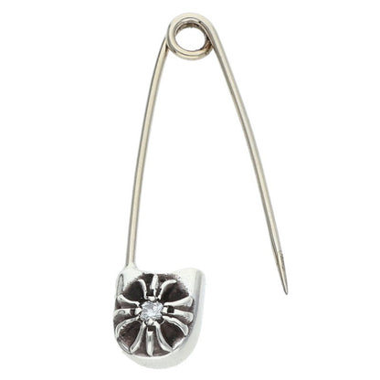 Chrome Hearts Small Safety Pin 1 Diamond Charm Size ONE SIZE