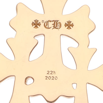 Chrome Hearts 22K Pave Emerald 3 Cross Pendant Size ONE SIZE