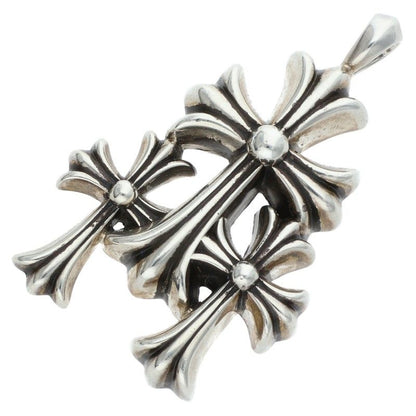 Chrome Hearts Triple CH Cross Small Charm Size ONE SIZE
