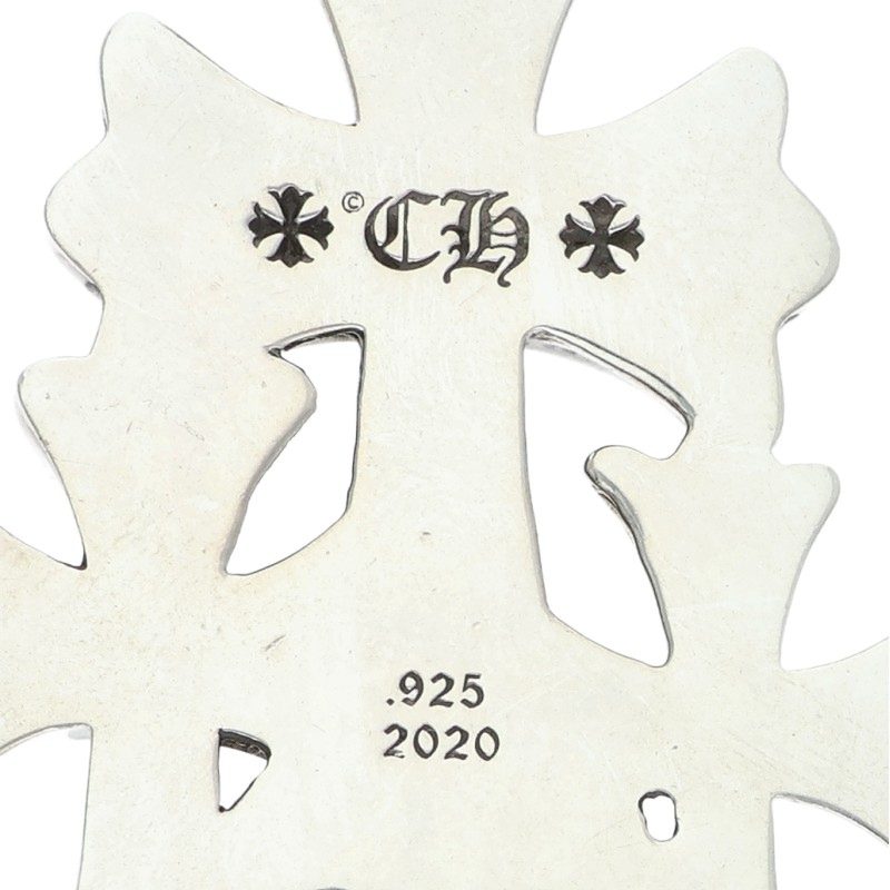 Chrome Hearts Triple CH Cross Small Charm Size ONE SIZE